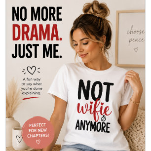 Lustige Scheidungsfeier: Nicht mehr Ehefrau T-Shirt
