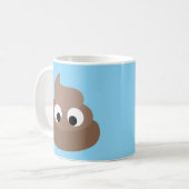 LUSTIGE SCHEISS-KOFFEETASSE KAFFEETASSE (Vorderseite Links)