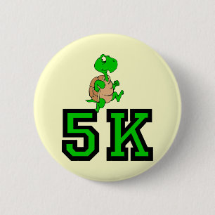 Lustige Schildkröte 5K Button