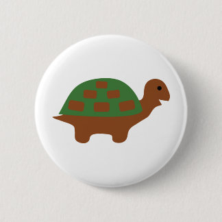 lustige Schildkröte Button