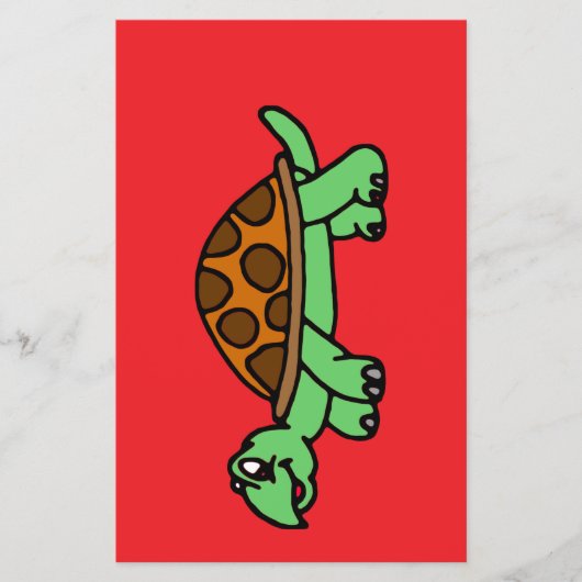 Lustige Schildkröte Flyer (Vorne)