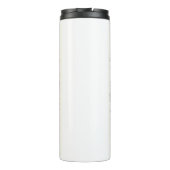 Lustige Schildkröte Halloween Silhouette Gruselige Thermosbecher (Rückseite)