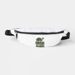 Lustige Schildkröte Sei Selbst Vintage-Shirt-Desig Bauchtasche