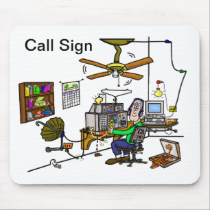 Lustige Schinken-Höhle Mousepad fertigen es