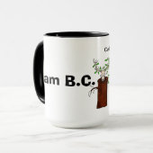 Lustige Schinken-Radio-B.C. Tasse fertigen es (Vorderseite Links)