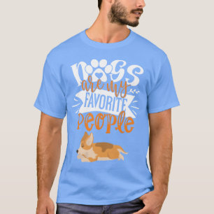 Lustige schlafende süße Hund Zitat Hunde sind mein T-Shirt