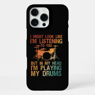 Lustige Schlagzeuger-Kunst für Männer Frauen Drum iPhone 16 Pro Max Hülle