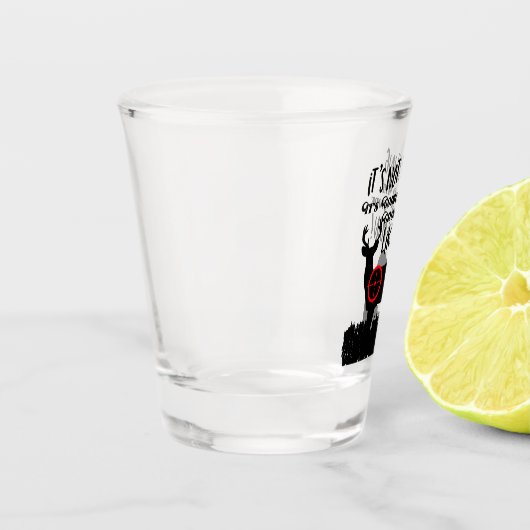 Lustige Schnapsglas (Links)