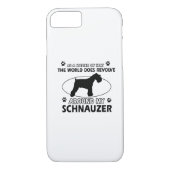 lustige SCHNAUZER-Entwürfe Case-Mate iPhone Hülle (Rückseite)
