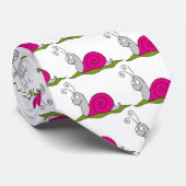 lustige Schnecke Krawatte (Gerollt)