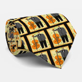 Lustige Schnur-Bass-Musik-Krawatte Krawatte (Gerollt)