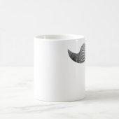 Lustige Schnurrbart-Tasse Kaffeetasse (Mittel)