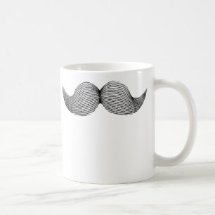 Lustige Schnurrbart-Tasse Kaffeetasse