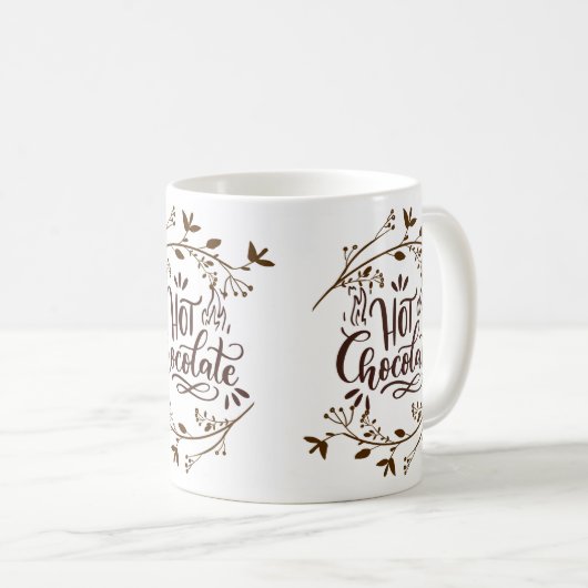 lustige Schokolade Kaffeetasse (VorderseiteRechts)