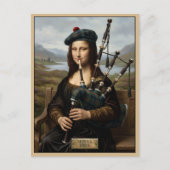 Lustige schottische Reise Postkarte (Vorderseite)