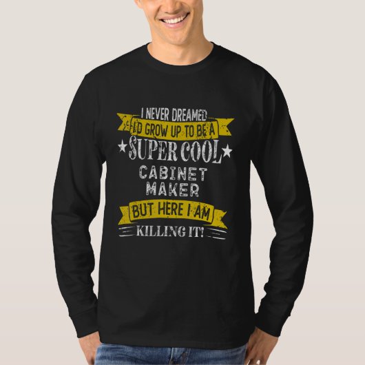 Lustige Schreinerschuhe Berufstitel Berufe T-Shirt (Vorderseite)