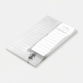 Lustige schrullige Katzen-zerreißendes Papier Post-it Klebezettel (angewinkelt)