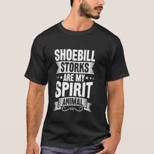 Lustige Schuhschnabel-Storch-Vogelfänger-Zitat T-Shirt