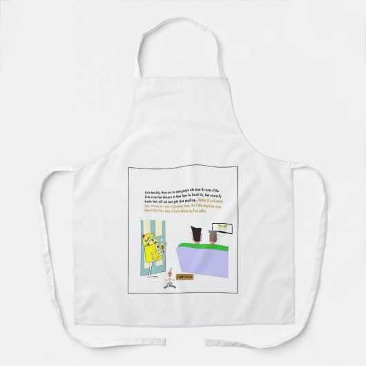 lustige Schürze (Vorderseite)