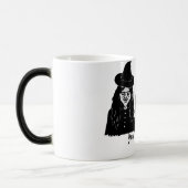 lustige, schwarze Hexen, beängstigendes Halbwunder Verwandlungstasse (Links)