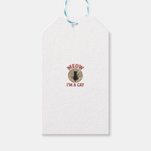 Lustige schwarze Katze Mond Vintage Halloween-Desi Geschenkanhänger