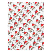 Lustige schwarze Sankt Tischdecke (Vorderseite)