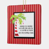 Lustige Schwester zur Keramikornament (Links)