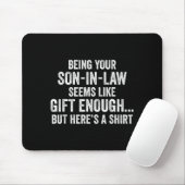 Lustige Schwiegermutter Sarkastischer Humor Zitat  Mousepad (Mit Mouse)