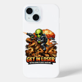 Lustige Sci-Fi-Fantasy-Meme-Kunst, Außerirdischer  Case-Mate iPhone Hülle