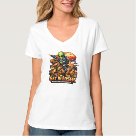 Lustige Sci-Fi-Fantasy-Meme-Kunst, Außerirdischer  T-Shirt
