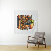 Lustige Sci-Fi-Fantasy-Meme-Kunst, Außerirdischer  Wandteppich (Beispiel (Horizontal))