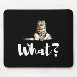 Lustige Scottish Fold Katzen Was Süße Kätzchen Ges Mousepad