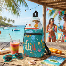 Lustige Seaworld-Schultertasche