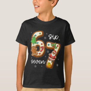 Lustige Sechs Sieben 67 Lebkuchen Weihnachten Jung T-Shirt