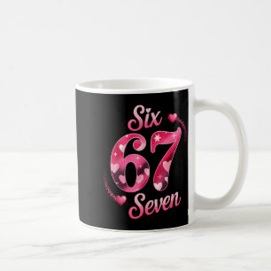 Lustige Sechs Sieben 6 7 Meme für Männer Frauen Ki Kaffeetasse