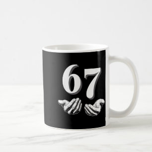 Lustige Sechs Sieben 6 7 Meme Männer Frauen Kinder Kaffeetasse