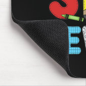 Lustige Sechs Sieben 6 7 Meme-Shirts Lehrer Kinder Mousepad (Ecke)