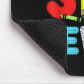 Lustige Sechs Sieben 6 7 Meme-Shirts Lehrer Kinder Mousepad (Ecke)
