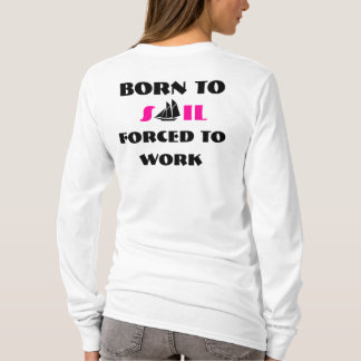 Lustige Segelnboots-Spaßseeleute T-Shirt