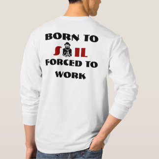 Lustige Segelnkapitän-Spaßseeleute T-Shirt