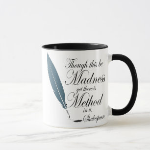 Lustige Shakespeare-Zitat-Tasse Tasse