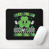 Lustige Shenanigans-Squad-Lehrer Retro St. Patrick Mousepad (Mit Mouse)