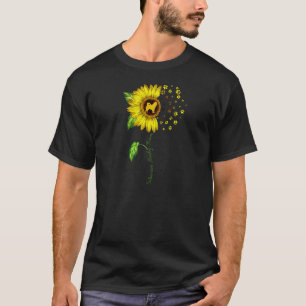 Lustige Sibirische Husky-Mutter Sonnenblume Sibiri T-Shirt