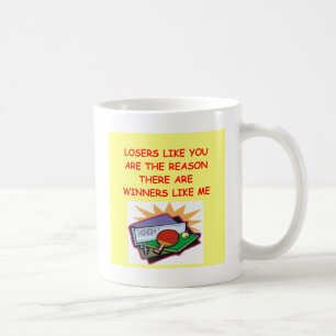 lustige Sieger und Verliererwitz Kaffeetasse
