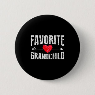 Lustige Siled Enkelkinder Lieblings-Enkelkind  Button