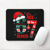 Lustige Six Seven 67 Meme 6 7 Weihnachts-Pyjamas M Mousepad (Mit Mouse)