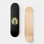 lustige Skateboard "BE A MARIE-JANE" (Vorderseite)