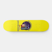 lustige Skateboard "HAPPY HALLOWEEN 2" (Horizontal)