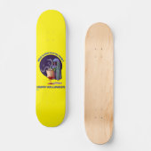 lustige Skateboard "HAPPY HALLOWEEN 2" (Vorderseite)