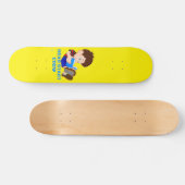 lustige Skateboard "HEAD START CREW" (Horizontal)